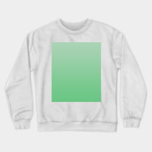 Pistachio Green Gradient Crewneck Sweatshirt